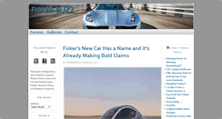 Desktop Screenshot of fiskerbuzz.com